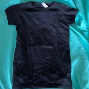 Girls, size 12, black, Ivivva, workout t-shirt